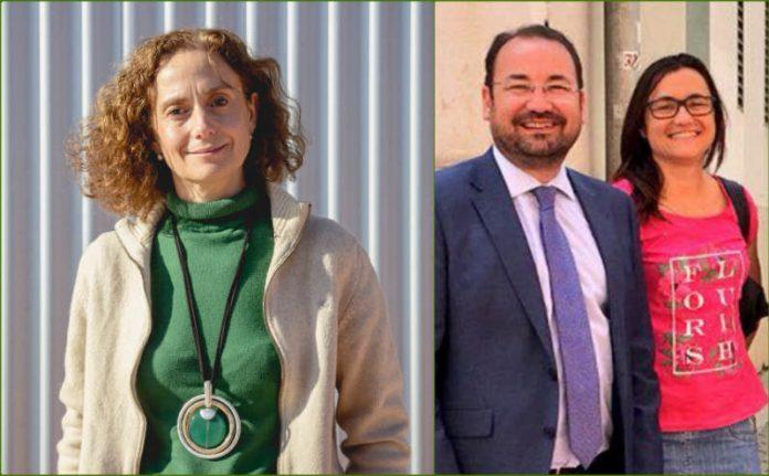 Maria Gimeno Jordi Ferraz i Vanesa Guijarro delegats de FANOC a Lleida KB