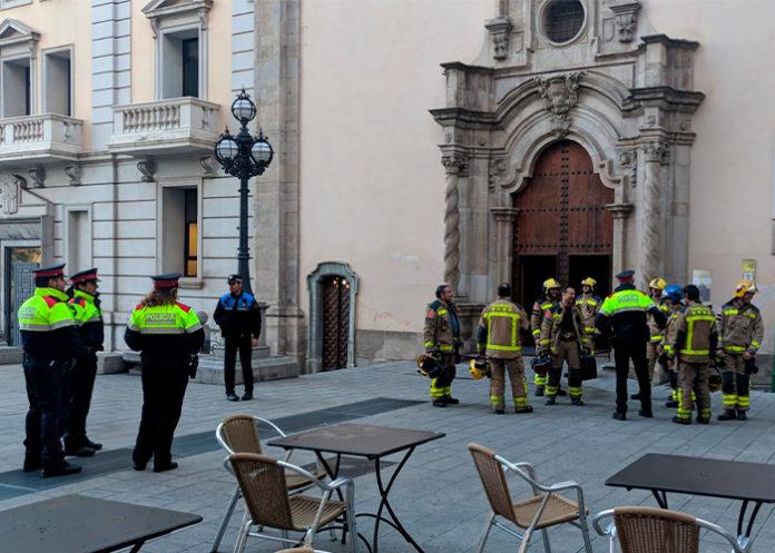 Fuita de Gas Lleida Bombers i Mossos